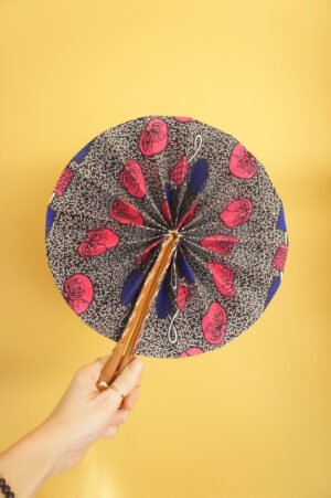 Éventail en wax
