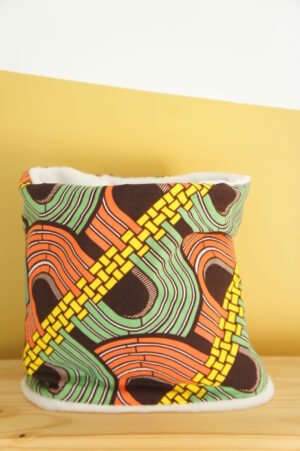 Snood tour de cou en wax