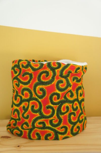 Snood tour de cou en wax