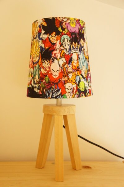 lampe chevet décoration theme manga