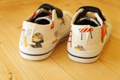 baskets enfants sam pompier