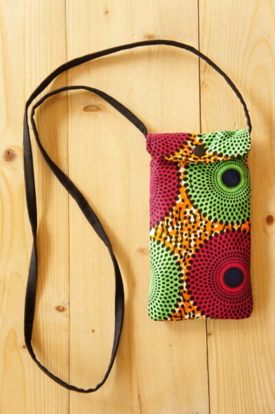 pochette téléphone artisanale