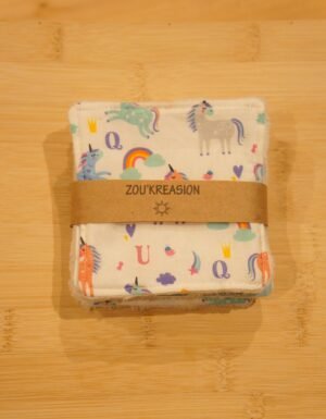 Lingettes enfant licorne
