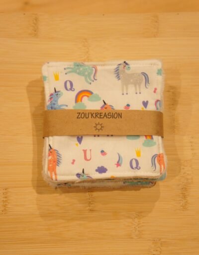 Lingettes enfant licorne