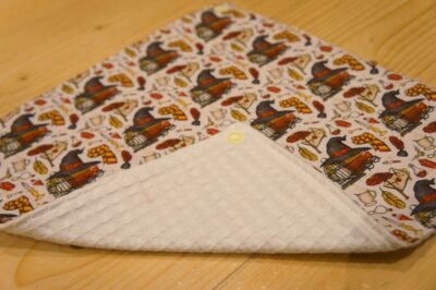 essuie tout en tissu zéro déchet