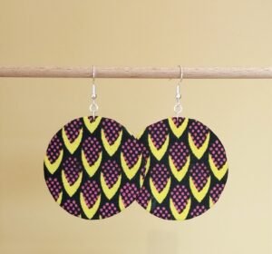 Boucles d'oreilles en wax