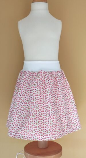 jupe été fillette modèle unique