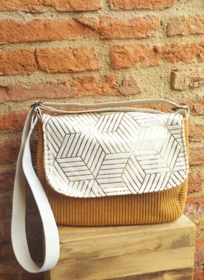 Sac besace Dolce Bianca