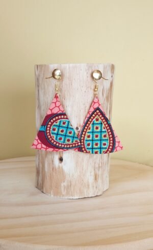 Boucles d'oreilles en wax