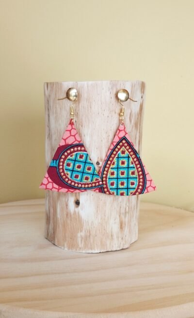 Boucles d'oreilles en wax