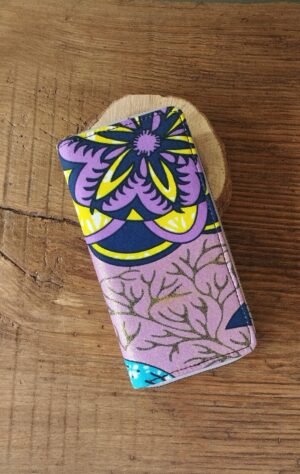 Portefeuille maxi flower wax