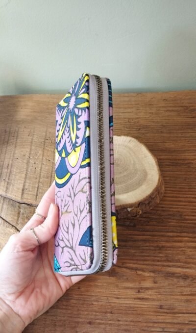 Portefeuille maxi flower wax – Image 3